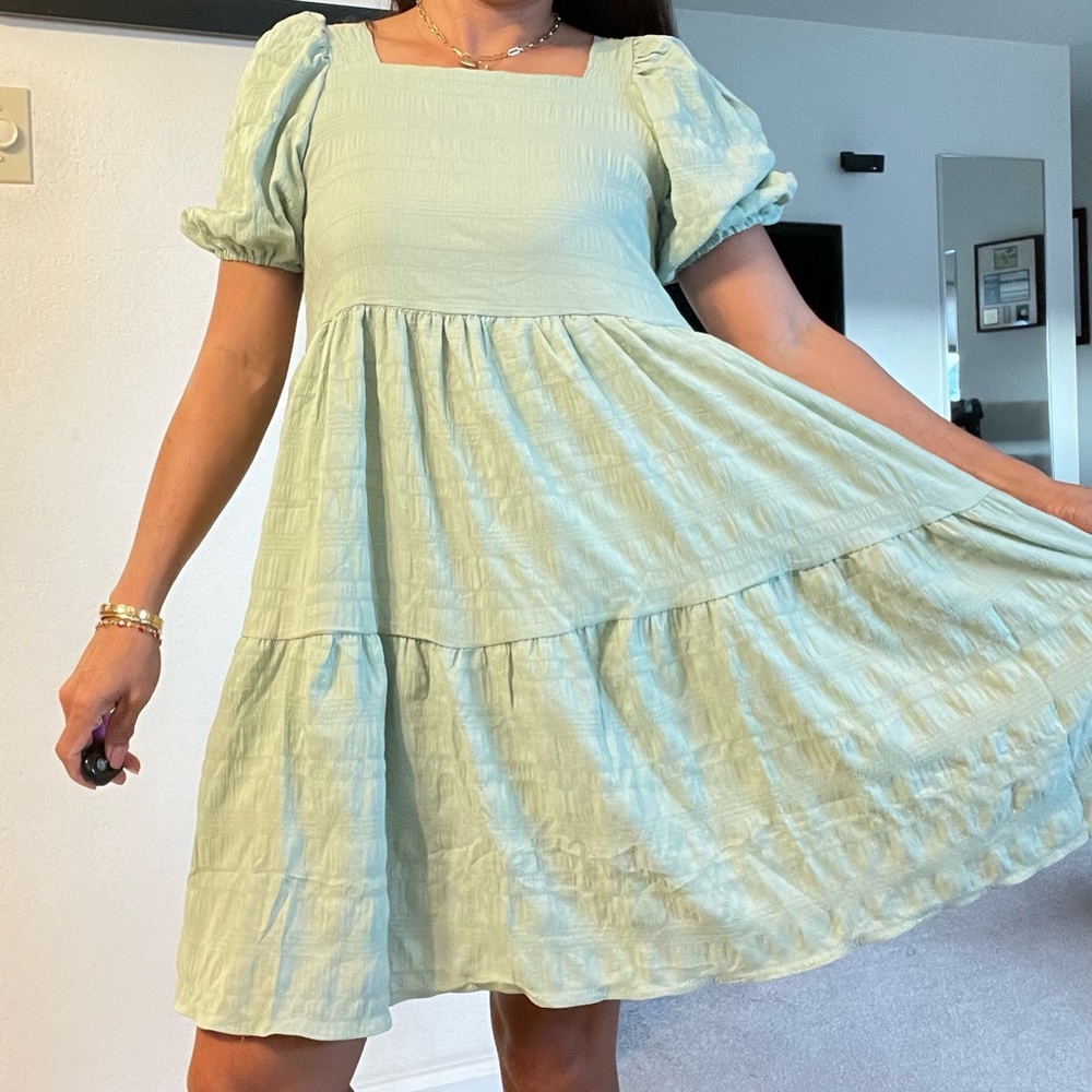 Summer dress very soft fabric, lightweight.